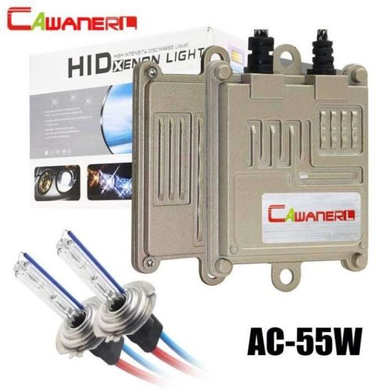 Kit Phares Xénon HID Autovizion Premier 55W 9005 HB3 6000K Blanc Diamant – Neuf, Faisceau Haut