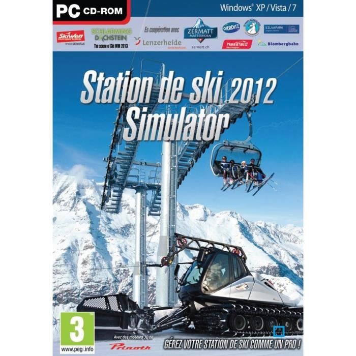 Tradewest PC Station Ski Simulator 2012 / Jeu PC