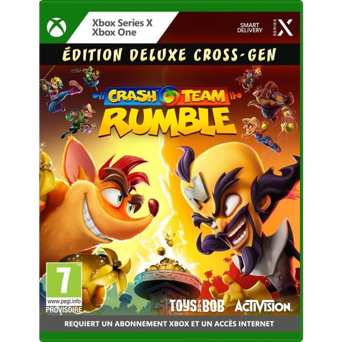Crash Team Rumble Edition Deluxe XBOX SERIE X Neuf - vue 3