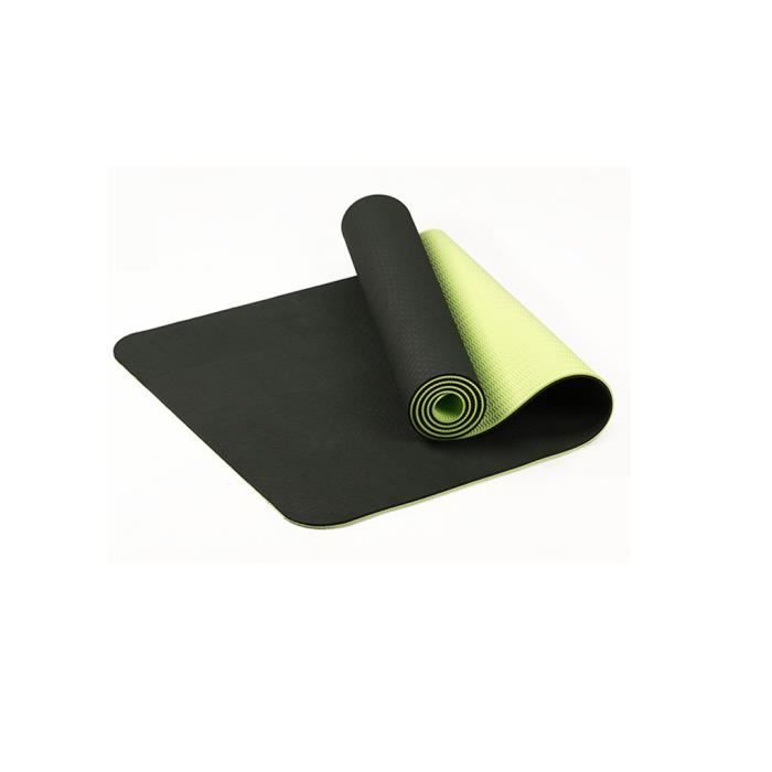 Tapis de yoga classique Yoga Mat Pro TPE Eco Friendly Antiderapant Fitness Tapis d'exercice @duo559