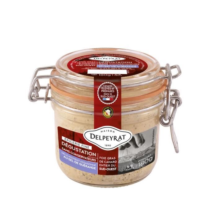 Foie gras de canard entier du Sud-Ouest Dégustation - 180 g