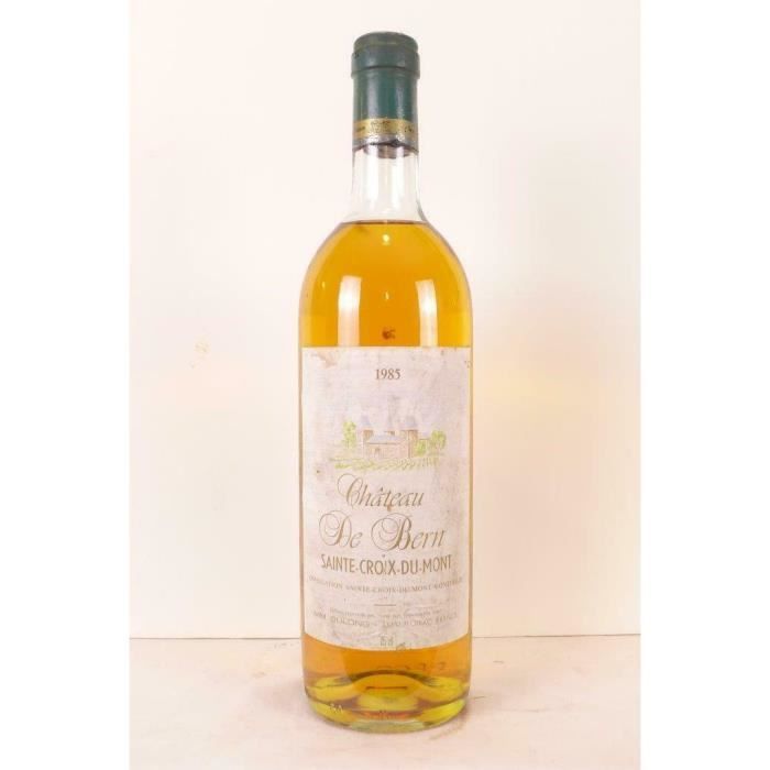 sainte-croix du mont château de bern liquoreux 1985 - bordeaux