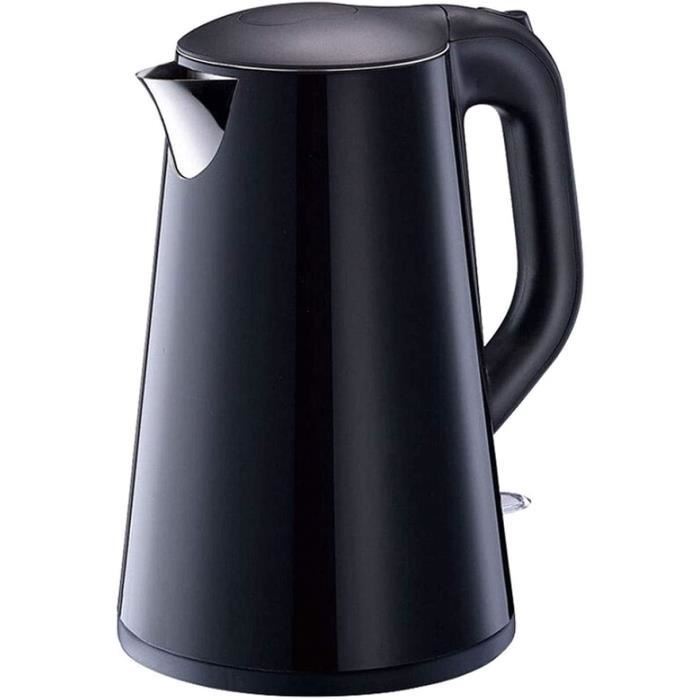 Bouilloires électriques Silencieux Double Anti-échaudage bouilloire électrique 1.7L rapide Faire bouillir Arrêt automatique for le j