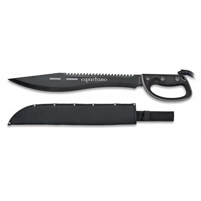 Machete Rod Cutter Martinez Albainox Albainox Albainox Spartan Mango Rubber and 45 Cm Blade Inclut une pochette en nylon 31886.