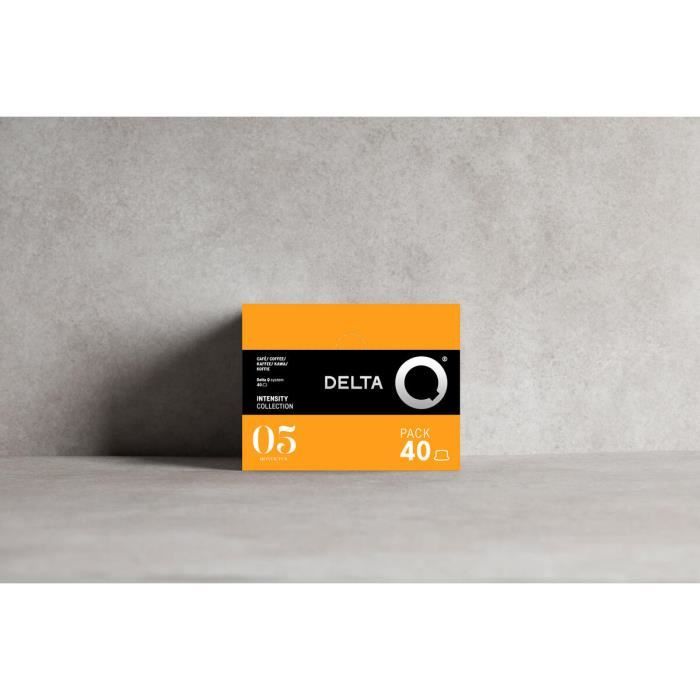 Delta Q Qonvictus N°5 Pack 40 Capsules | Compatible uniquement Machines Delta Q