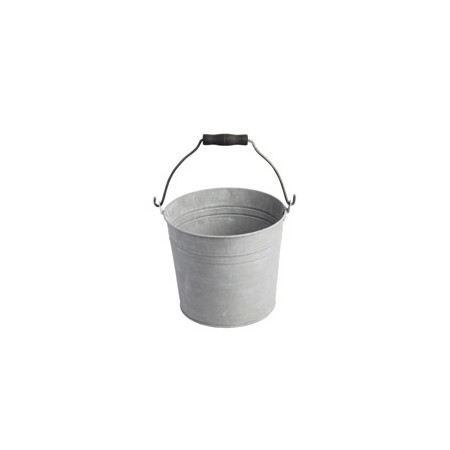 Seau de jardin en zinc