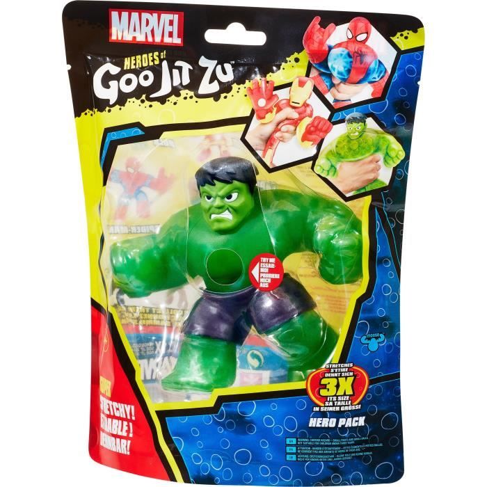 Goo Jit Zu Marvel - 41136 - Figurine 11cm Hulk