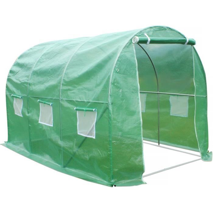 SERRE TUNNEL DE JARDIN ALTHEA - 6M² - 3 X 2 X 2 M