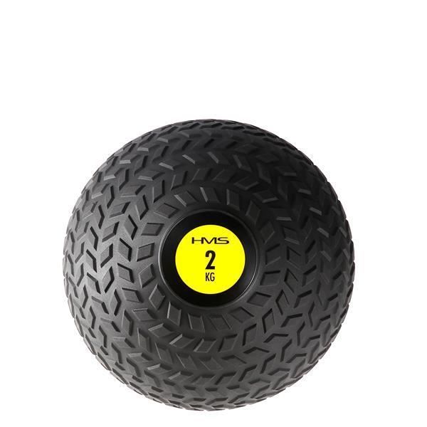HMSPORT - Slam ball 2 kg - Ballon de gym - Balle lestée de sable - Cross Training Crossfit - Rééducation musculaire