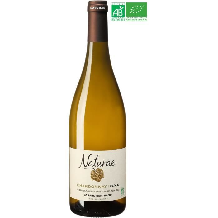 Gérard Bertrand Naturae Chardonnay IGP Pays d'Oc - Vin blanc du Languedoc-Roussillon - Bio
