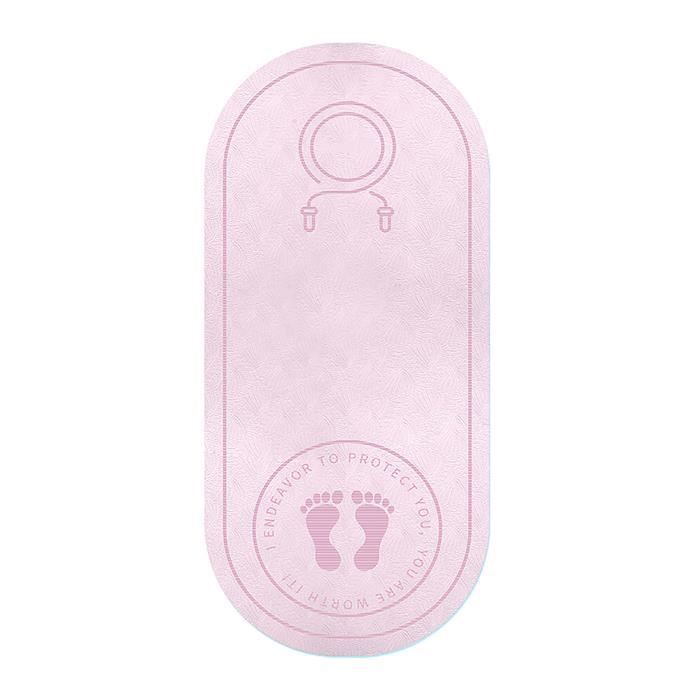 Tapis de corde à sauter TPE coussin de sport silencieux coussin d'exercice pour corde à sauter accessoires de Fitness