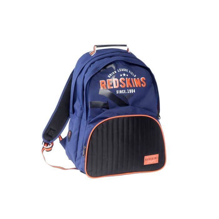 REDSKINS Sac à dos 2 compartiments - Collège et lycée - Garçon - Anthracite