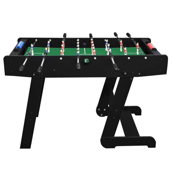 Baby foot pliable Zizou bois noir
