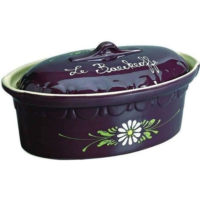 Terrine Baeckeoffe 40 cm n°7 - aubergine