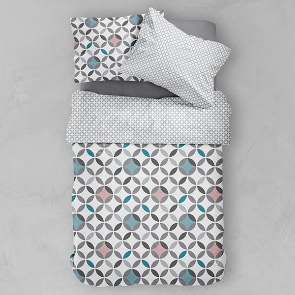 Parure de couette microfibre 240x260 Kaliop
