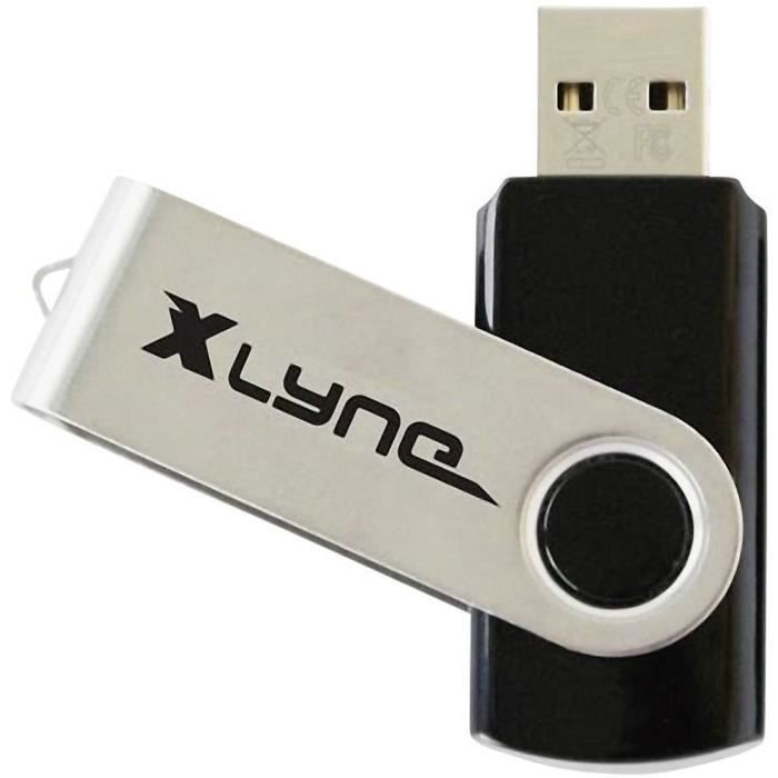 Clé USB 64 Go Xlyne Swing 177533-2 noir USB 2.0 1 pc(s)