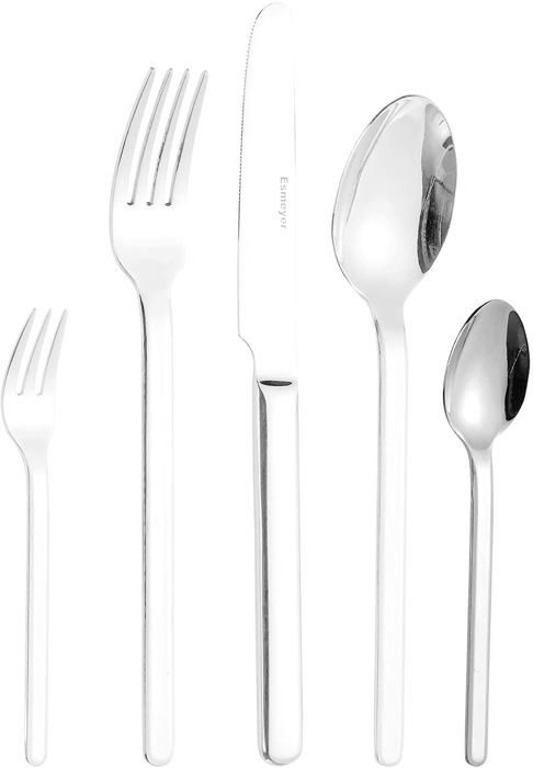Menagere - service complet de couverts Esmeyer - 250-092 - Bettina - Lot de Douze cuillers a cafe Bettina en INOX 18/10 Poli
