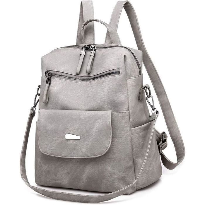 Sac à Dos / Sac à Main Blanc Pour Femme - Occasion En Bon état, Bretelles Réglables