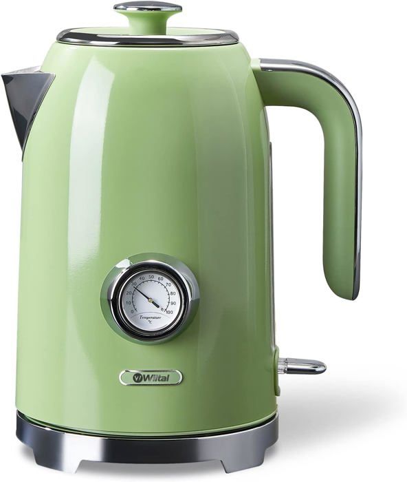Bouilloire - Design ORANGE - Rétro - 1,7L - 2200W
