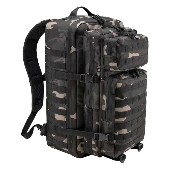 Sac à dos - Brandit - US Cooper XL - 65L - Camouflage foncé - Résistant à leau Sac à dos - Brandit - US Cooper XL - 65L - Camouflage foncé - Résistant à leau