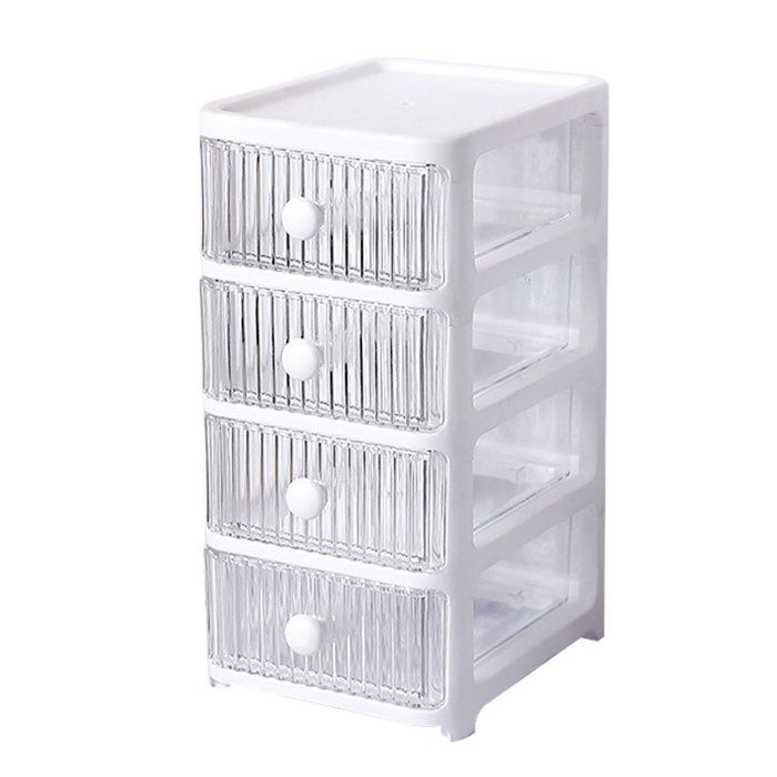 OMABETA tiroir de rangement de bureau Boîte de rangement de bureau avec tiroirs plusieurs couches meuble bac 4 couches