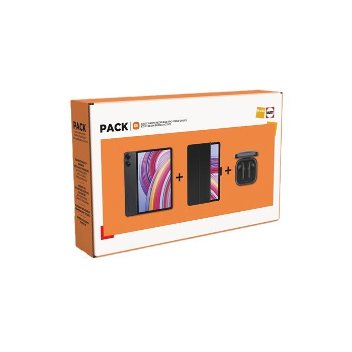 Pack REDMIPADPRO6 +Folio +Redmi Buds 6 Active - vue 3