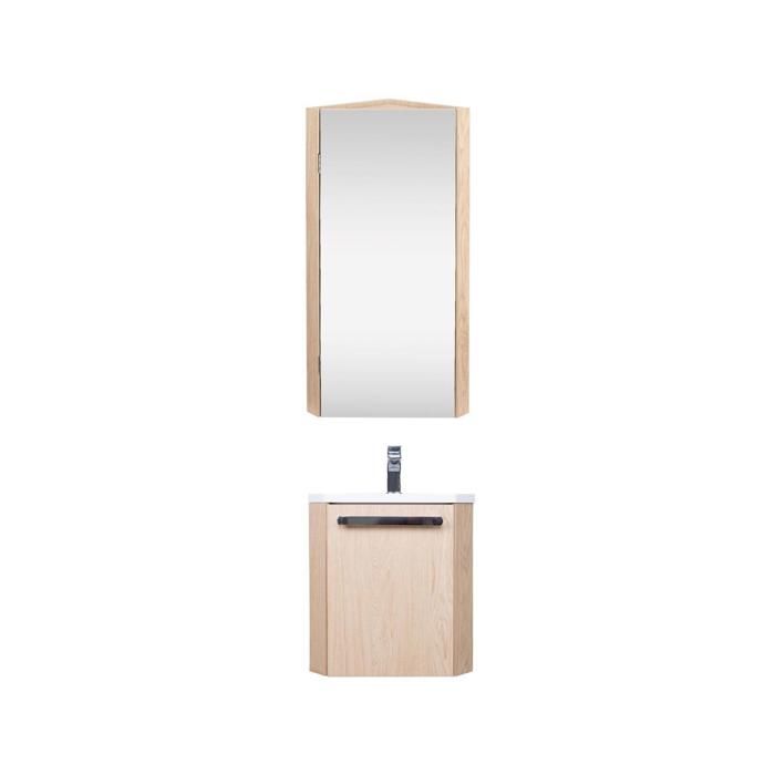 Ensemble lave-mains dangle SKINO suspendu avec armoire miroir Ensemble lave-mains dangle SKINO suspendu avec armoire miroir
