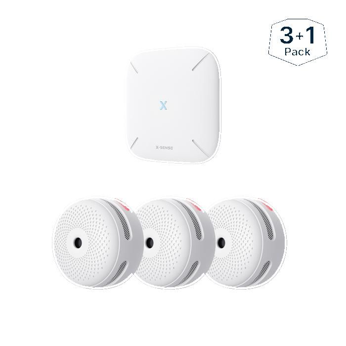 XS01-M Détecteur de fumée intelligent interconnecté FS31 Kits