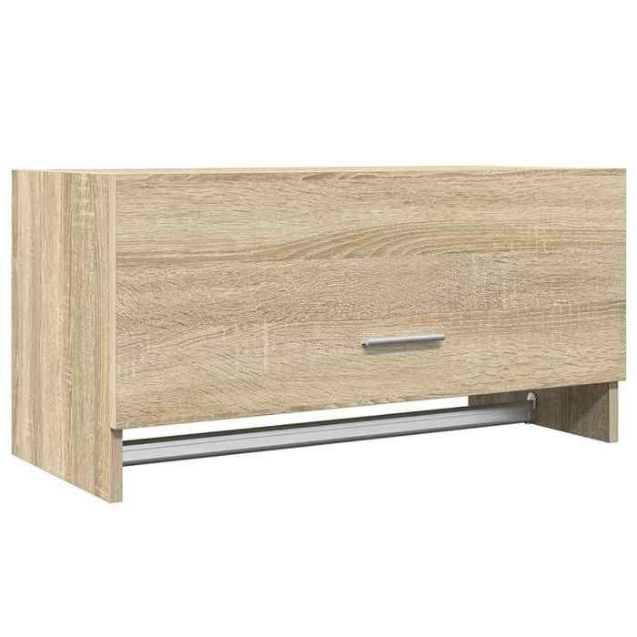 Armoire de chambre 1 pc durable - Cabinet vêtements/Garde-robe - chêne sonoma 70x325x35cm - Bois dingénierie A36190
