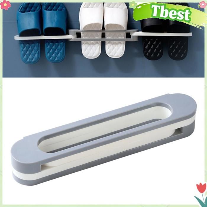Étagère à chaussures murale - TBEST - Tbest - 3 en 1 - Pliable - Gain de place