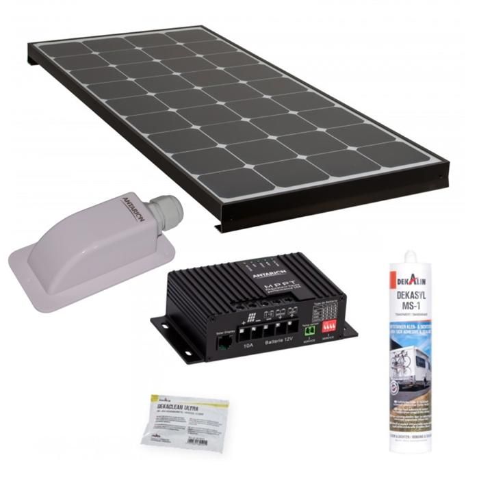 Pack Panneau Solaire 120W + Régulateur MPPT - Énergie Solaire Haute Performance