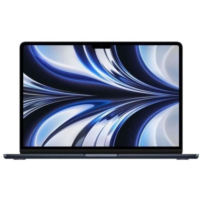 Apple 136 MacBook Air Puce Apple M2 RAM 16Go Stockage 512Go Black Minuit AZERTY
