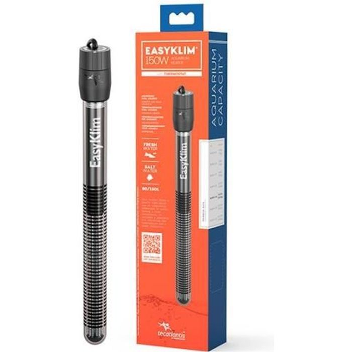 Meilleurs prix pour Chauffage Aquarium 150w Easyklim+ 150 - Aquatlantis