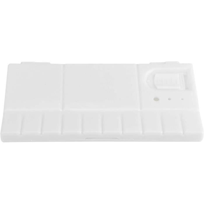 Palette De Peinture Pliable 25 Cases - 21x10.5 Cm - Pour Aquarelle, Acrylique, Huile - Artistes Et Débutants