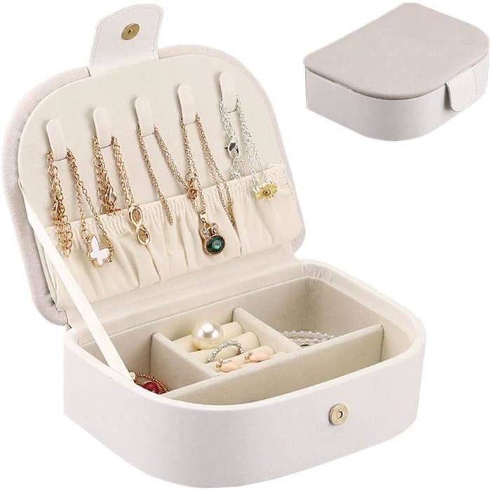 Coffret à Bijoux DIY Avec Peinture Diamant - Boîte En Bois à Décorer, Rangement Pour Bagues, Colliers - Cadeau Créatif Filles 6-12 Ans