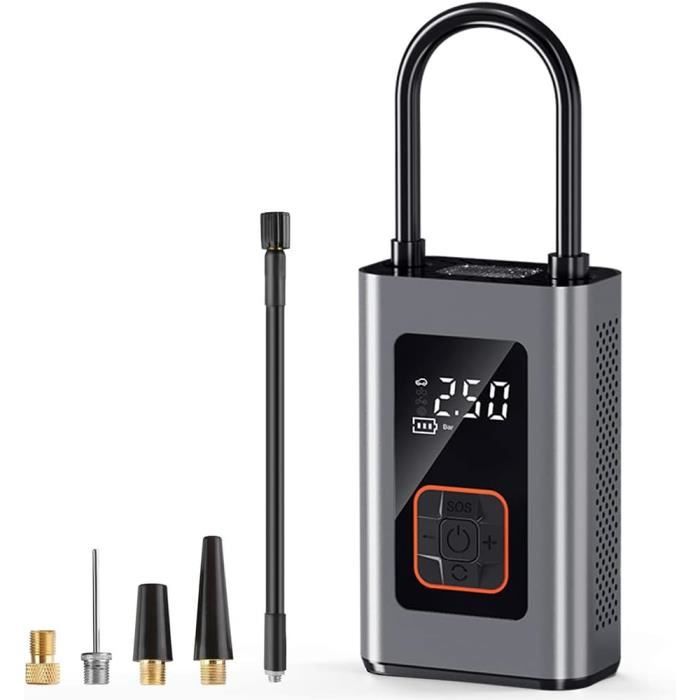 Compresseur D’air Portable ICARMAINT 12V 3000mAh 140PSI – Pompe électrique Sans Fil