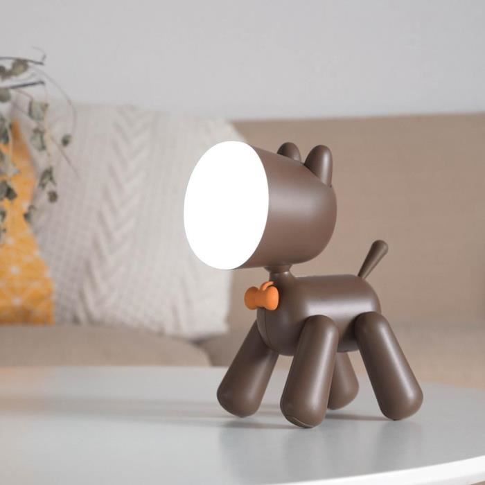 Led Usb Lampe De Bureau Rechargeable Chien Lumiere Chiot Forme Mignon Enfants Lampe De Nuit Zxt91126068bw Moll Achat Vente Lumiere Led Zxt91126068bw Moll Soldes Sur Cdiscount Des Le 20 Janvier Cdiscount