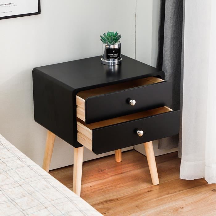 Lot De 2 Tables De Chevet Nordiques Minimalistes Personnalite Diy