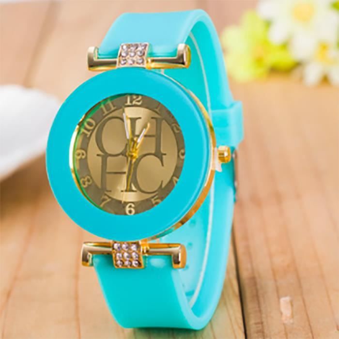 Montre turquoise femme 2025