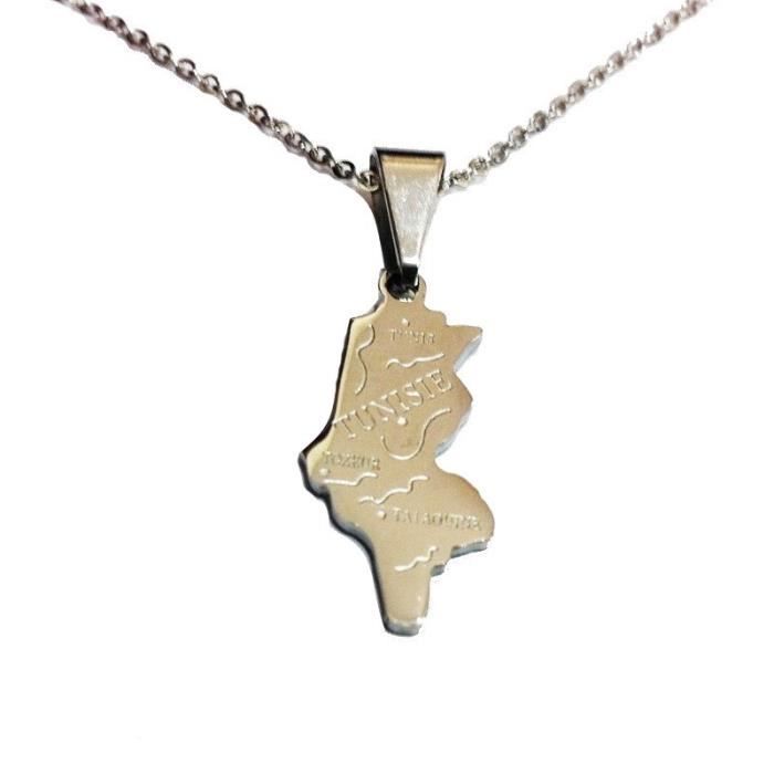 Pendentif Tunisie Chaine Achat Vente Sautoir Et Collier Pendentif Tunisie Chaine Femme Adulte Acier Gris Pendentif Tunisie Chaine Achat Vente Sautoir Et Collier Pendentif Tunisie Chaine Femme Adulte Acier Gris