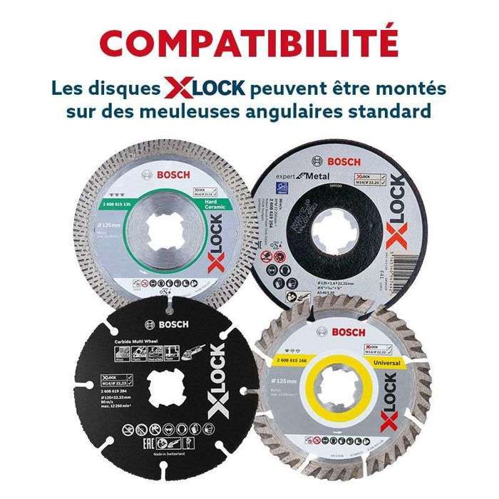 Bosch Disques Tronçonner Diamantés XLOCK Standard Ceramic - vue 3