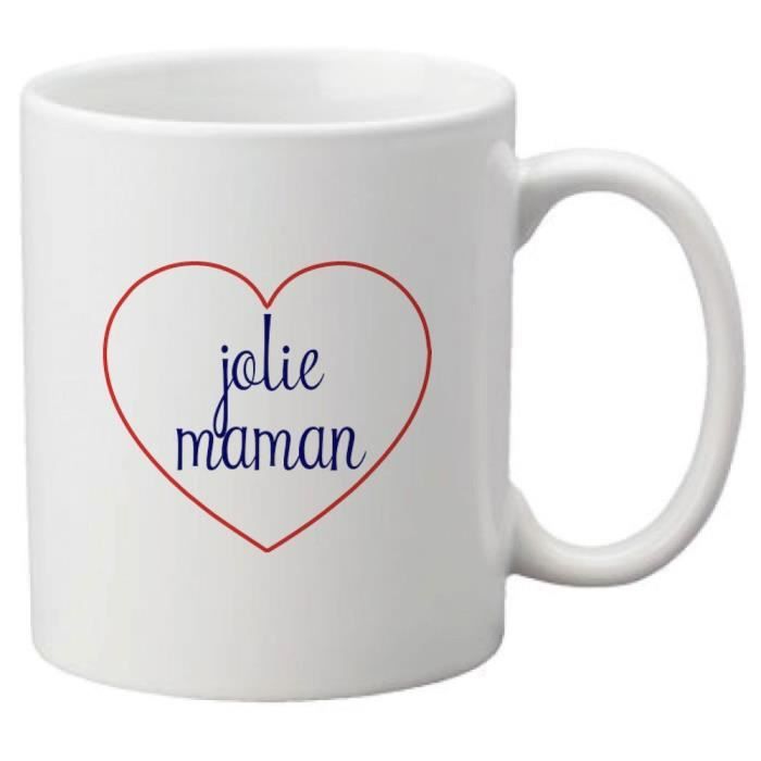 Mug Ceramique Imprime Citation Humour Jolie Maman Ref 2379 Cdiscount Puericulture Eveil Bebe