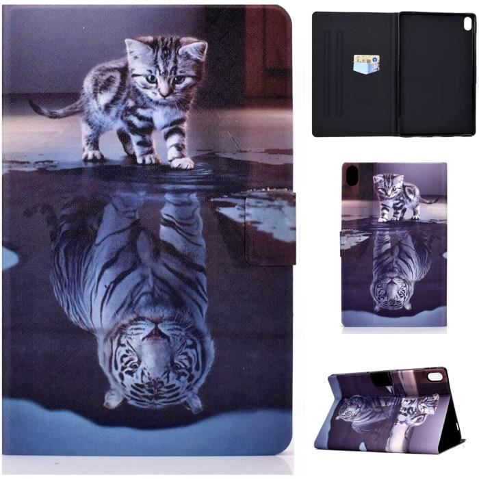 Coque Housse Étui Pour Lenovo Tab P11 Plus-Housse Etui Cuir Coque Avec