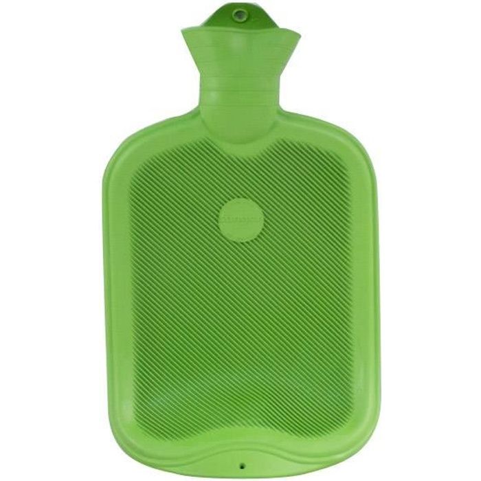 Lot De 3 Bouillottes En Caoutchouc - 2 Litres Chacune, Multicolore, Neuf, Pour Le Confort Et La Santé