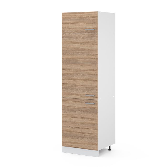 Armoire pour frigo R-Line 60cm Sonoma/Blanc Vicco 29761