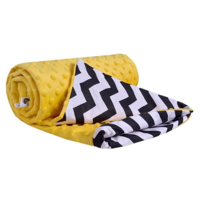 Couverture Bébé Polaire 75x100 Cm - Douce, Légère, Pour Landau, Lit, Tapis De Jeu, Lavable En Machine