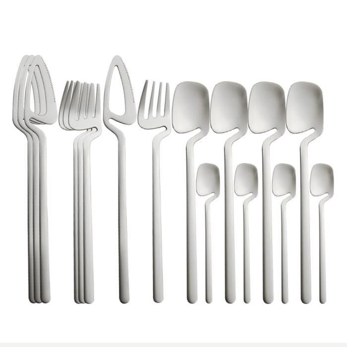 IAIO - Enseble de vaisselle 16 pièces/Service de table (4 tasses, 4