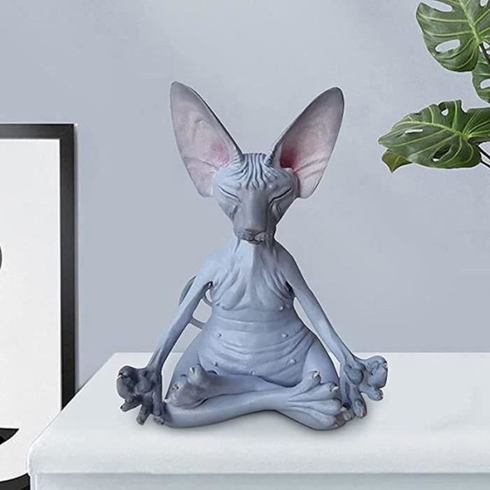 Modèle de chat imprimé en 3D, statue de chat flexible, mobilité articulaire, décoration de bureau à domicile, jouets intéressants pour autisme/TDAH Modèle de chat imprimé en 3D, statue de chat flexible, mobilité articulaire, décoration de bureau à domicile, jouets intéressants pour autisme/TDAH