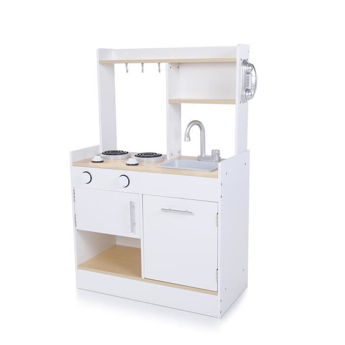 Baby Vivo Cuisine pour Enfants en Bois Recette Jeu dimitation Tableau Cuisini/ère /Éducatif Chef Neuf Bruno en Brun