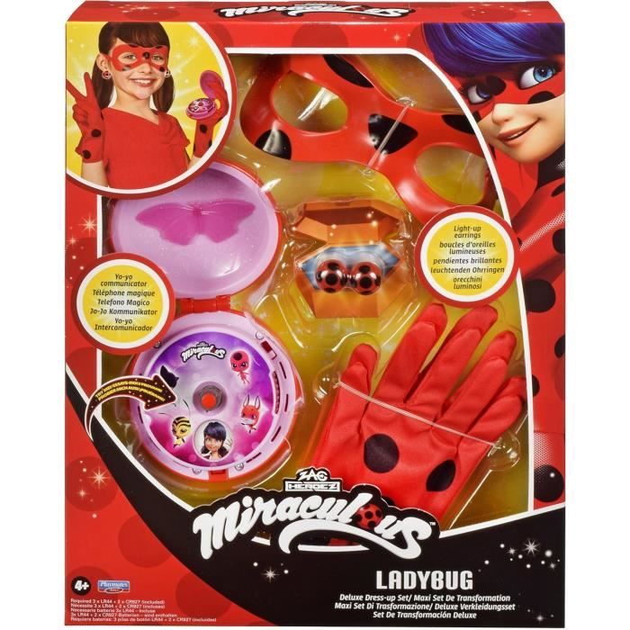 Coffret Maquillage Bandai P50619 – Thème Miraculous Ladybug, Accessoires de Transformation - vue 10